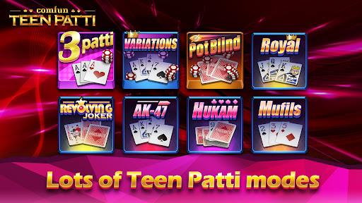 Teen Patti Comfun-Indian 3 Patti  Card Game Online Screenshot2