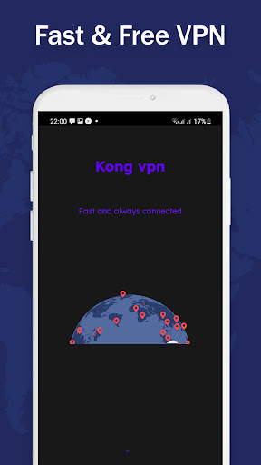 Kong Vpn - Fast&Secure vpn Screenshot1