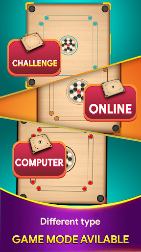 Carrom board game - Carrom online multiplayer Screenshot3