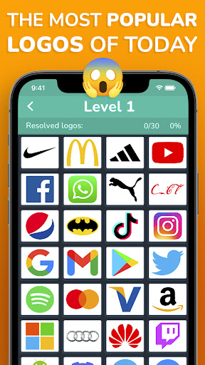 MEGA LOGO GAME 2021: Logo quiz - Guess the logo Screenshot2