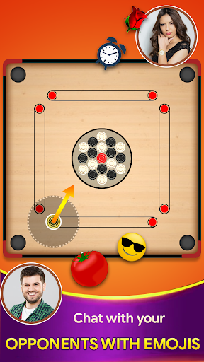 Carrom board game - Carrom online multiplayer Screenshot2