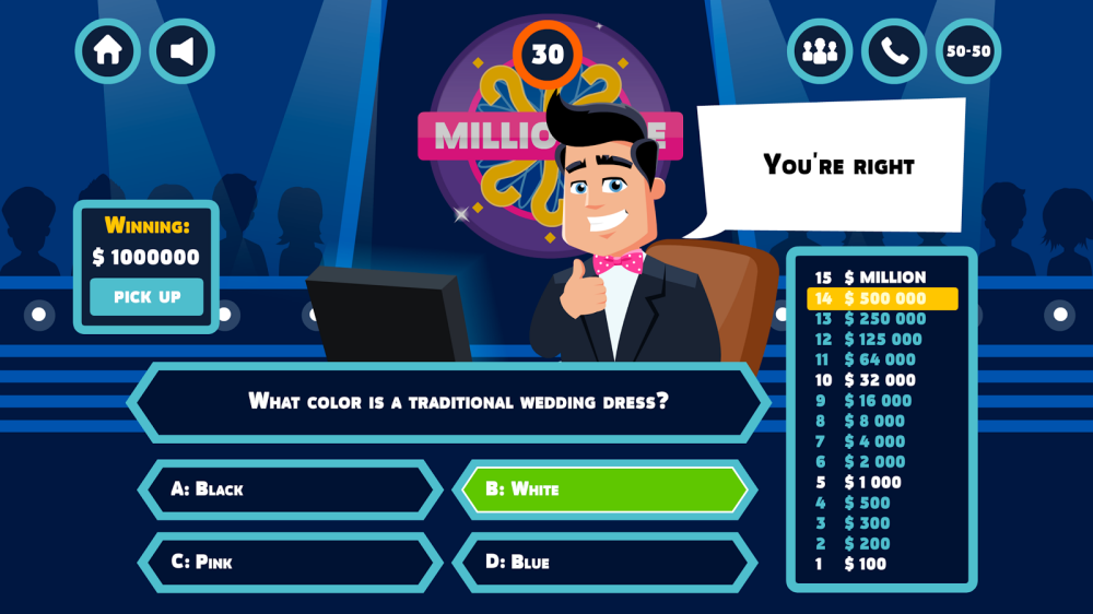 Millionaire Quiz: Game 2017 Screenshot2