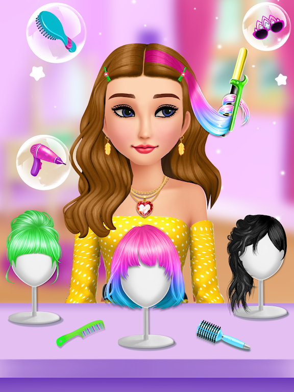 Hair Salon Games: Hair Spa Screenshot2