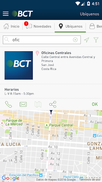 Enlace BCT Mi banco en mi mano Screenshot3