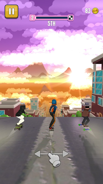 Faily Skater Street Racer Mod Screenshot3