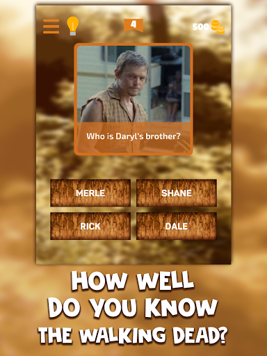 Quiz for Walking Dead - Fan Trivia Game Screenshot2