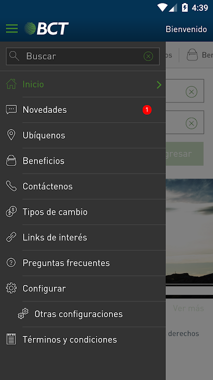 Enlace BCT Mi banco en mi mano Screenshot2