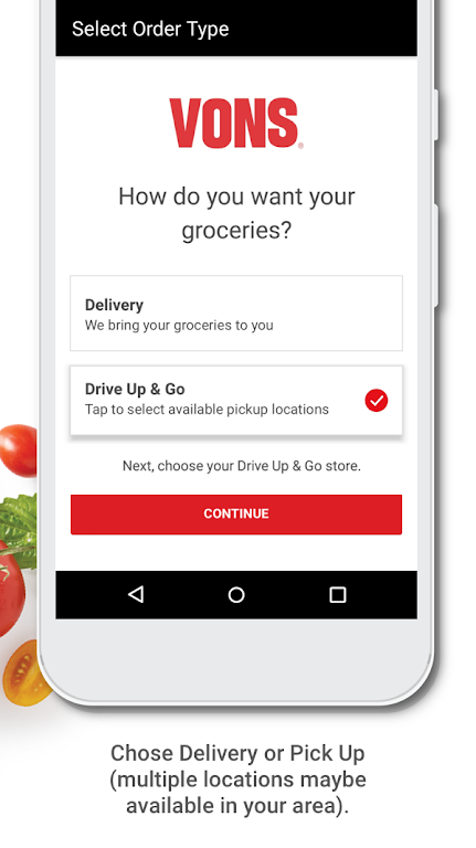 Vons Delivery & Pick Up Screenshot3