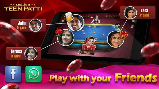 Teen Patti Comfun-Indian 3 Patti  Card Game Online Screenshot1