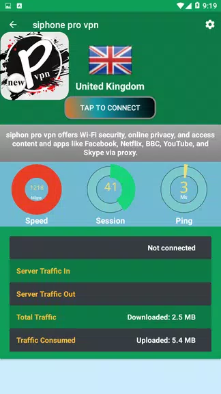 siphon vpn pro Screenshot3