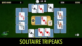 Towers Battle: Tripeaks or Pyramid Solitaire Screenshot1