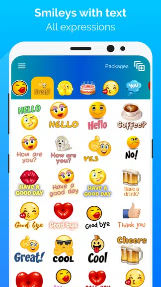 WhatSmiley: Emoji WASticker Screenshot3