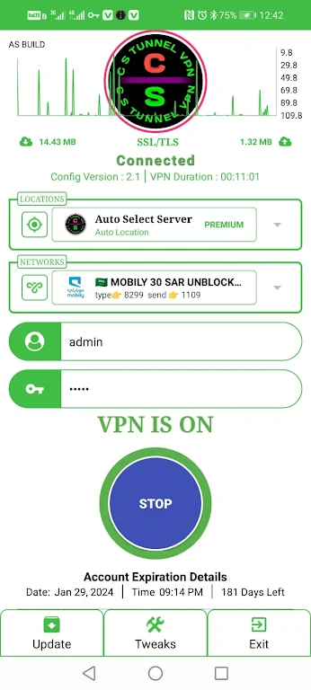 Cs Tunnel Vpn Screenshot3