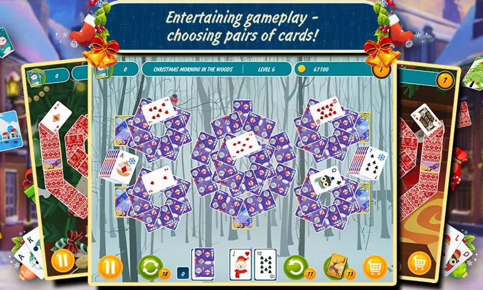 Solitaire Christmas Match Free Screenshot2