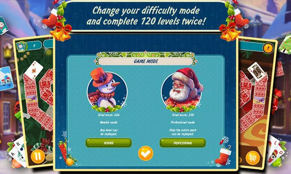 Solitaire Christmas Match Free Screenshot3