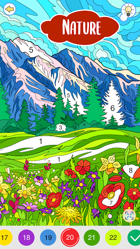 Happy Canvas™ - Coloring by Numbers Screenshot1