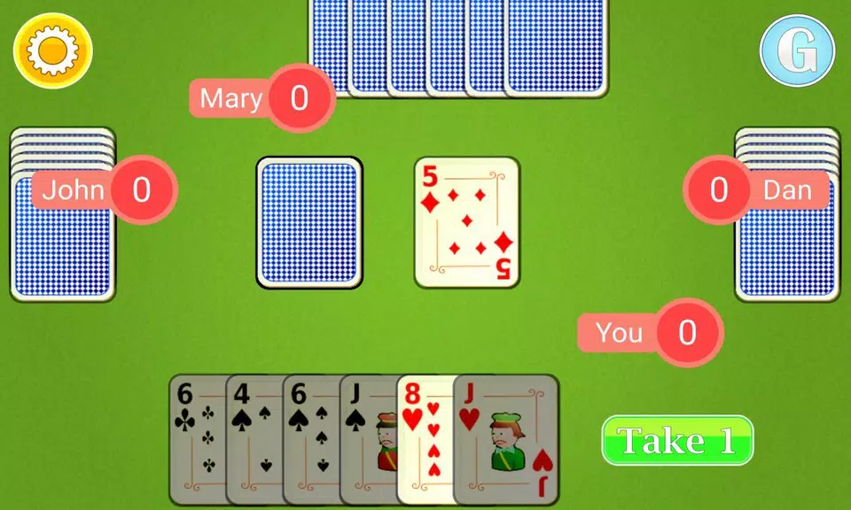 Crazy Eights Mobile Screenshot1