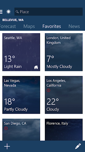 MSN Weather - Forecast & Maps Screenshot3