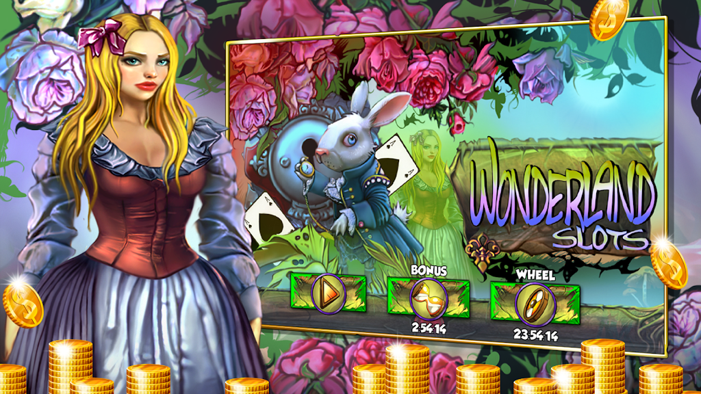 Wonderland Slot Machine - HD Screenshot1