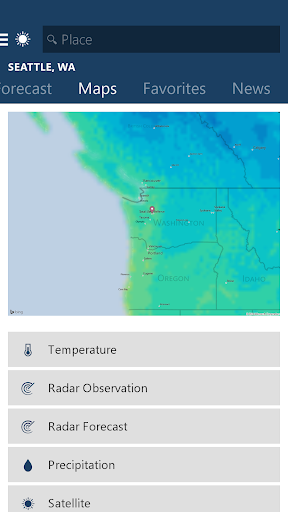 MSN Weather - Forecast & Maps Screenshot2