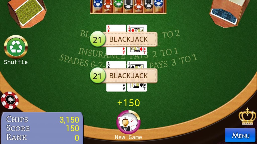 Spanish BlackJack Screenshot4