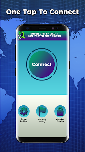 Super VPN Shield & amp Unlimited Free Proxy Screenshot4