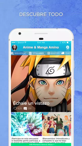 Anime y Manga Amino para Otakus en Español Screenshot1