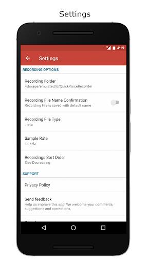 Voice Recorder – Record Unlimited Audio Screenshot3