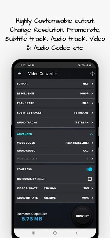 Video Converter, Compressor Screenshot1