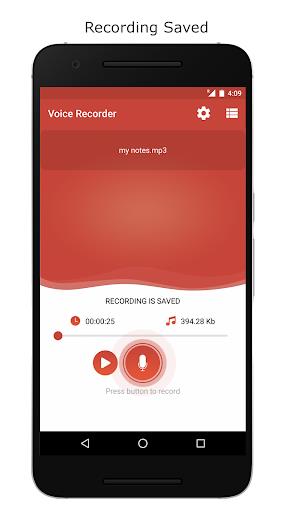 Voice Recorder – Record Unlimited Audio Screenshot1