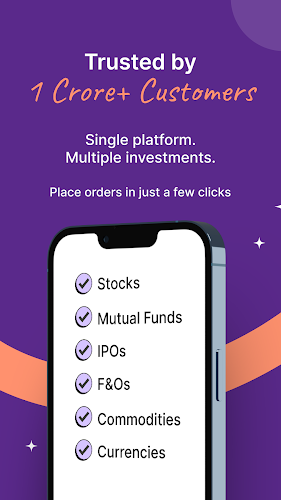 Upstox- Stocks & Demat Account Screenshot1