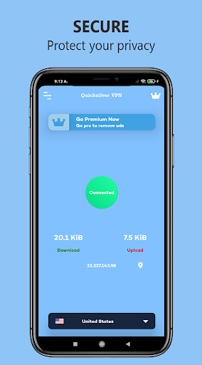 quicksilver vpn - fast vpn service Screenshot2