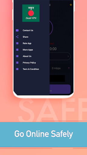 Desh VPN - Secure VPN Proxy Screenshot3