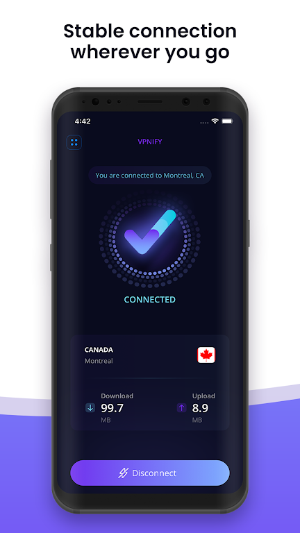 VPNIFY – Unlimited VPN Proxy Mod Screenshot3