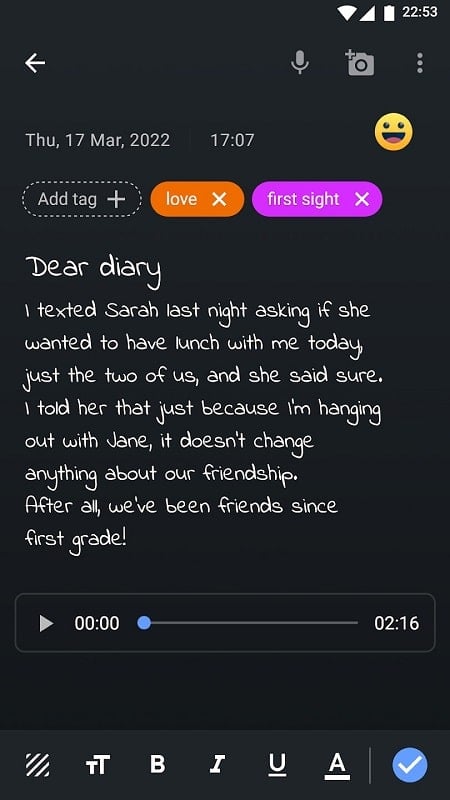 My Diary & Journal with Lock Screenshot3