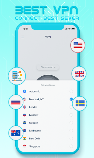 Super VPN Hotspot – Free Vpn Client Proxy Master Screenshot2