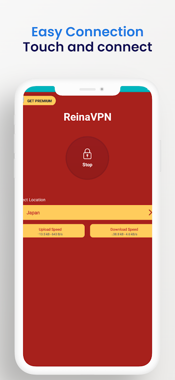 ReinaVPN - Secure VPN Proxy Screenshot3