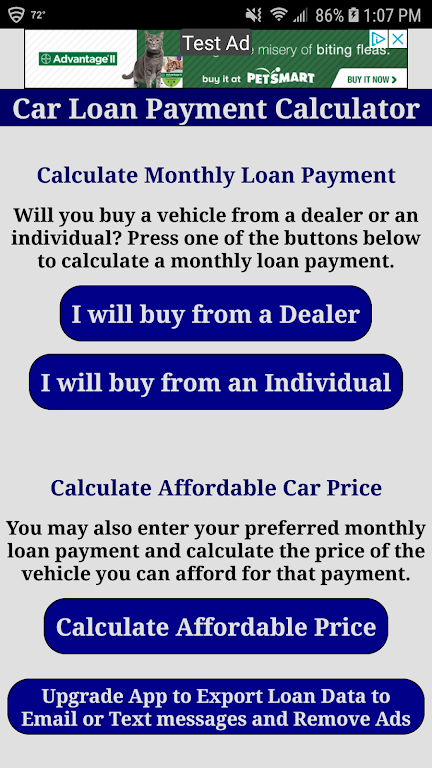 Car Truck Payment Calculator Screenshot1