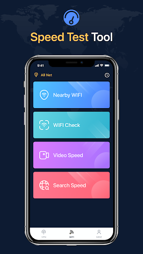 All Net - WiFi & VPN & Speed Screenshot3