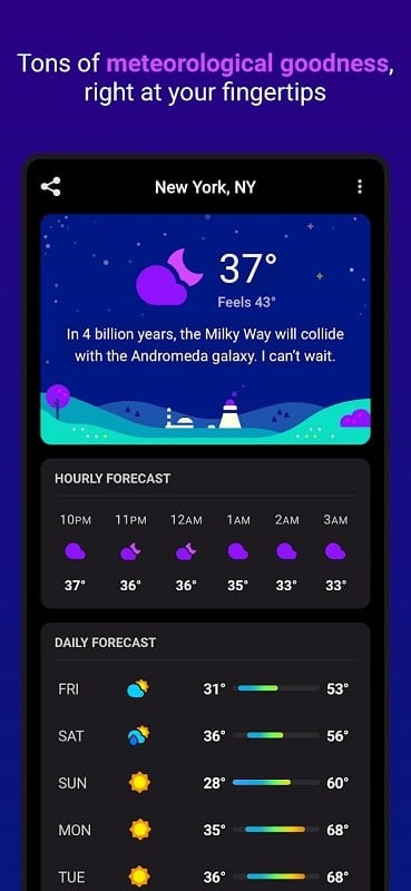 CARROT Weather Screenshot2