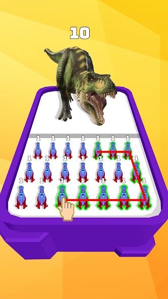 Merge Dinosaurs Battle Fight Mod Screenshot2