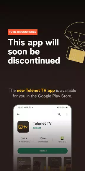 Telenet TV yelo Screenshot1