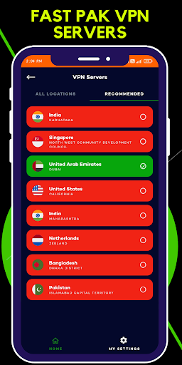 Pakistan VPN: Pak VPN Servers Screenshot3