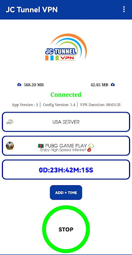 Jc Tunnel Vpn Unlimited Vpn Screenshot3