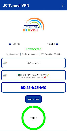 Jc Tunnel Vpn Unlimited Vpn Screenshot4