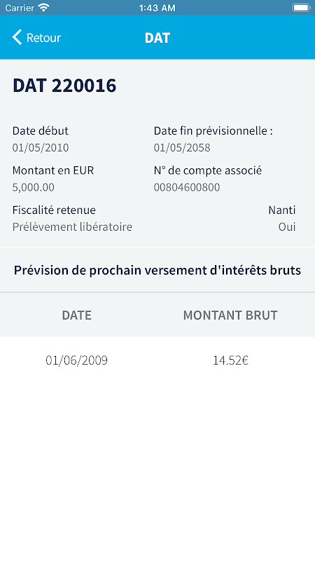 L'appli mobile MyBC Screenshot1