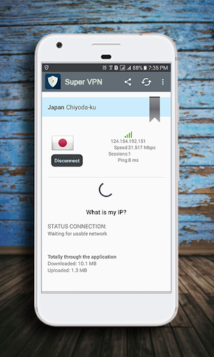 Super-Fast Hotspot VPN Screenshot1