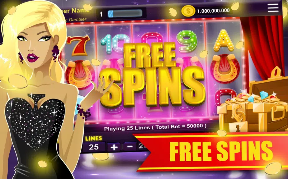 Slots Deluxe Classic Free Spins Bonus Casino Games Screenshot1