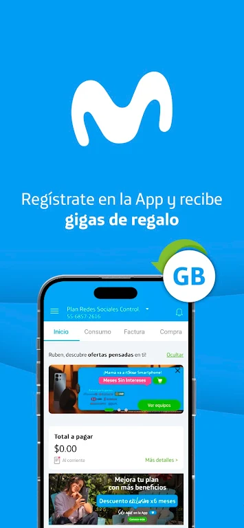 Movistar MX–Tu línea en la App Screenshot1