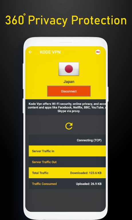 KODE VPN Screenshot2